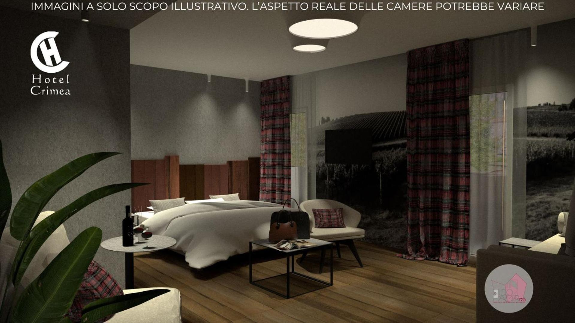 Crimea Wine Hotel Chiavenna Exterior foto